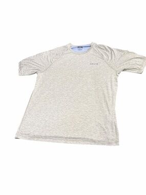 Orvis Men's T-Shirt Gray Heather Short Sleeve Performance M